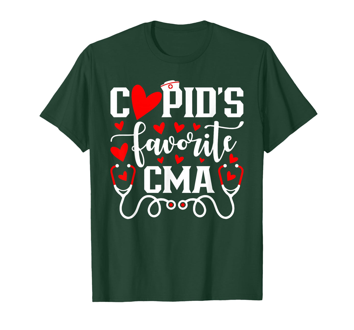 Cupid's Favorite CMA Cute Heart Valentine's Day T-Shirt