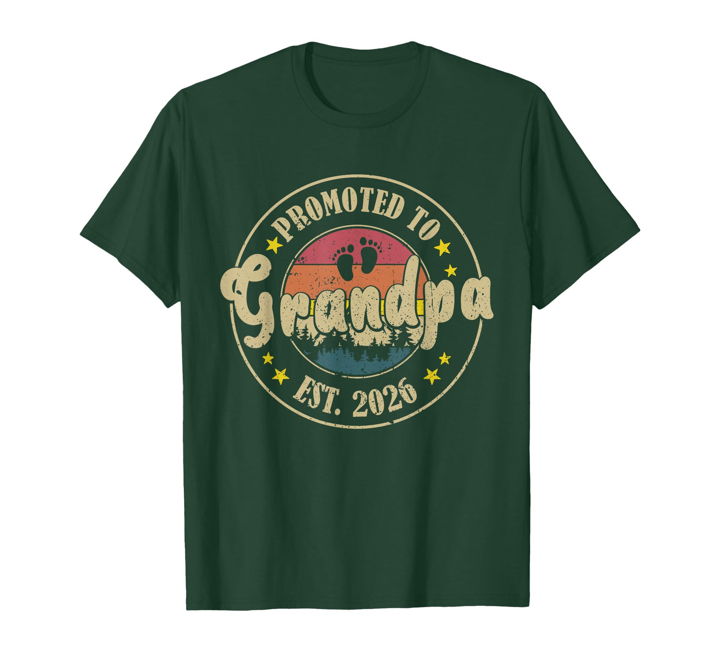 Promoted to Grandpa Est. 2026 New Grandpa Est. 2026 T-Shirt