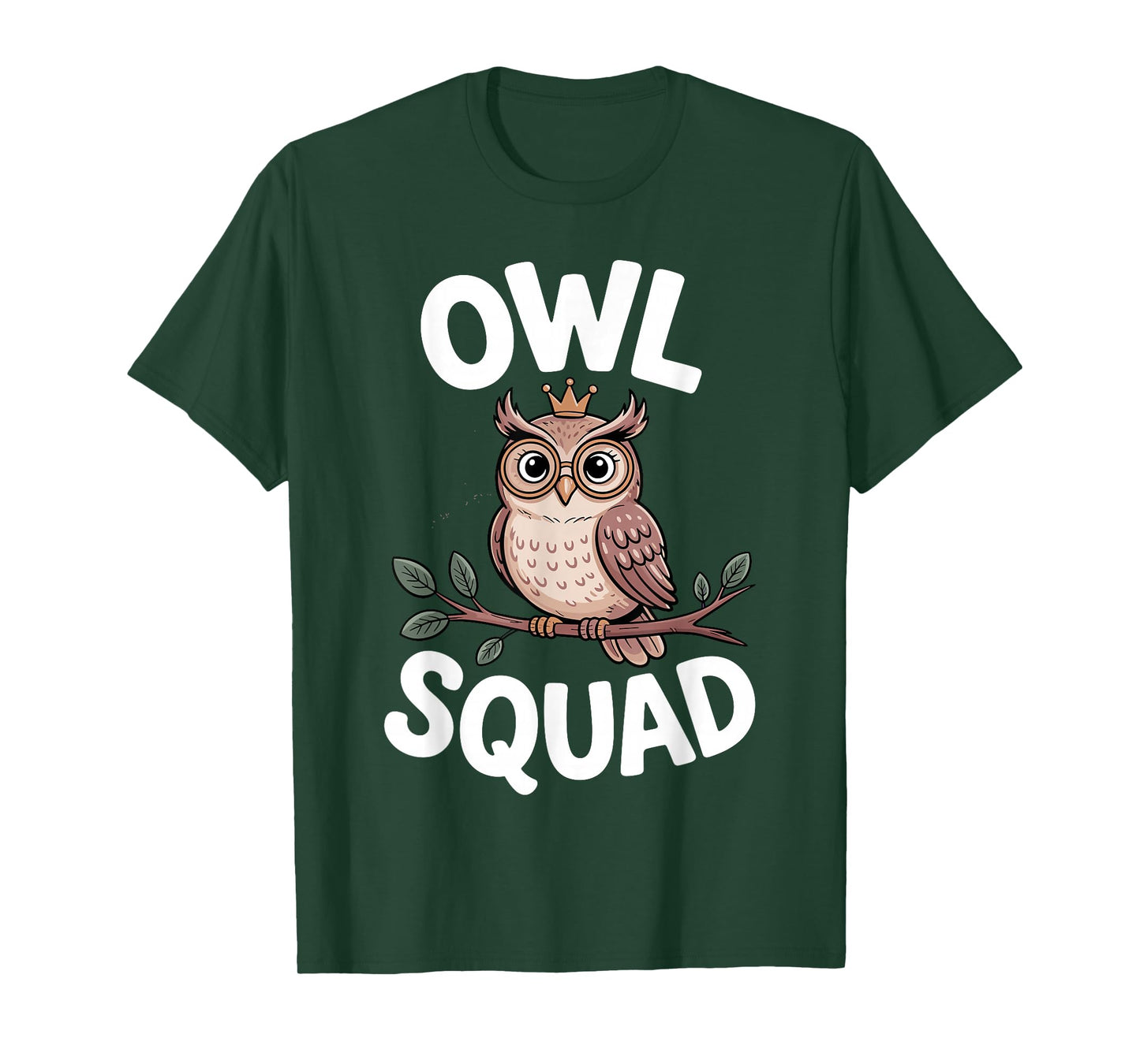 Unique Owl Art for Men Women Kids Adults Animal Owl Lover T-Shirt