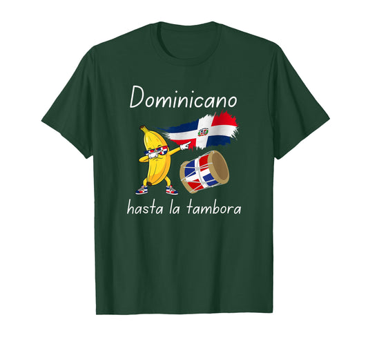 Dominican Kit Platano Power Dominicano Hasta La Tambora DR T-Shirt