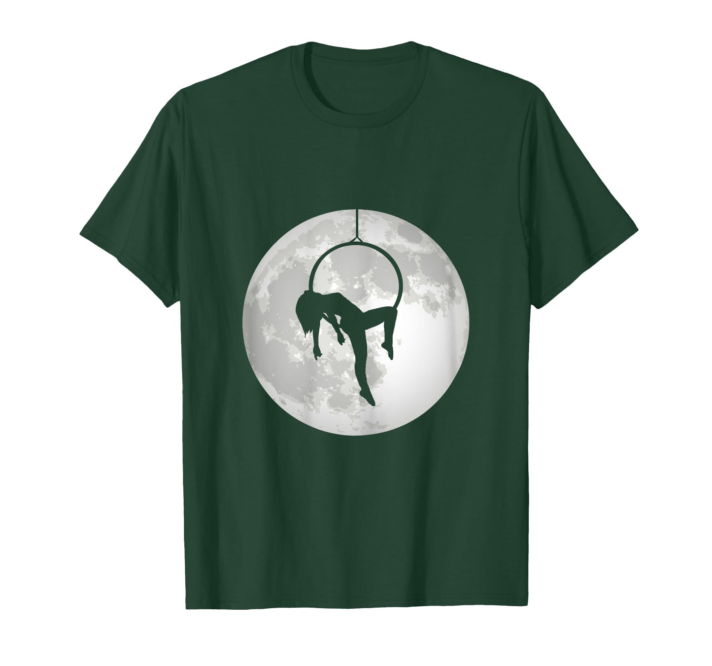 Aerial Moon Aerial Yoga Circus Lyra Trapeze Aerial Silk T-Shirt