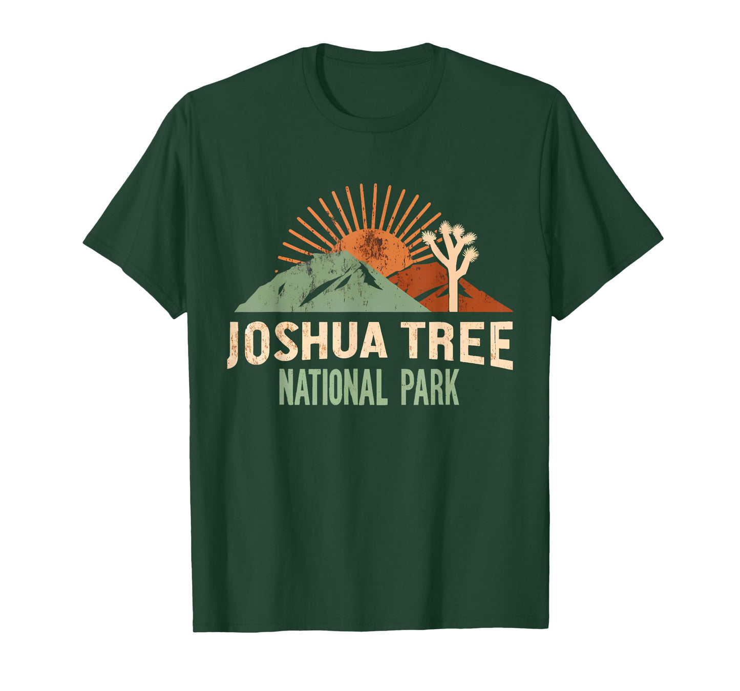 Joshua Tree National Park Vintage Hiking Camping Outdoors T-Shirt