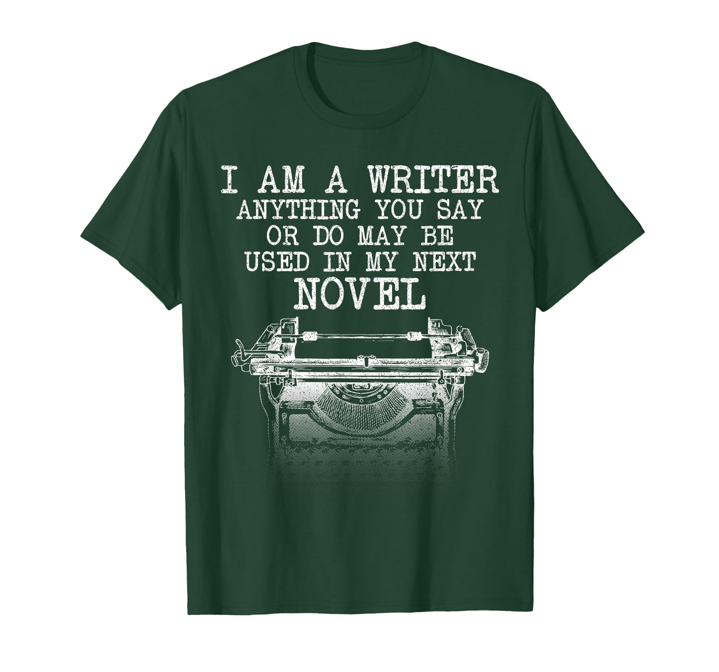 Funny Book Writer Gift Author Accessories & Stuff Cool Writer Art For Men Women Novel Author Writing Novelist T-Shirt