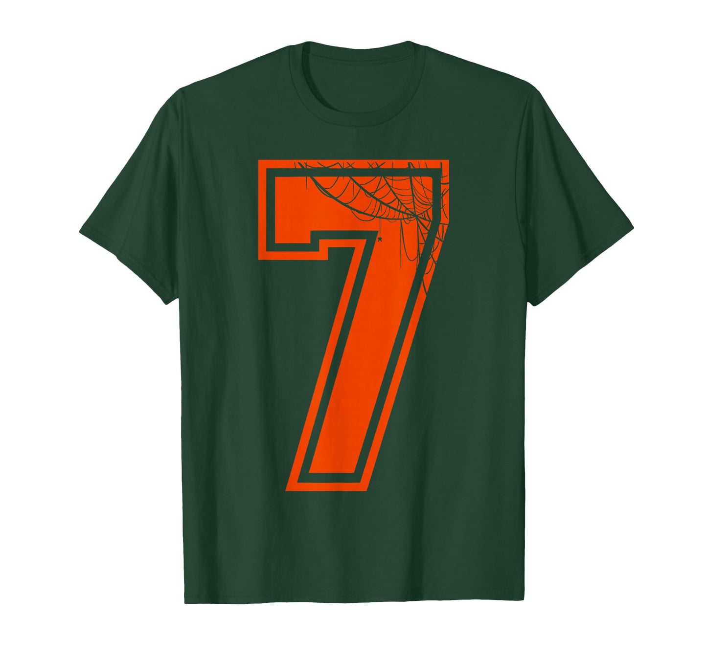 6 7 Spider Web Funny Halloween Costume Tee T-Shirt