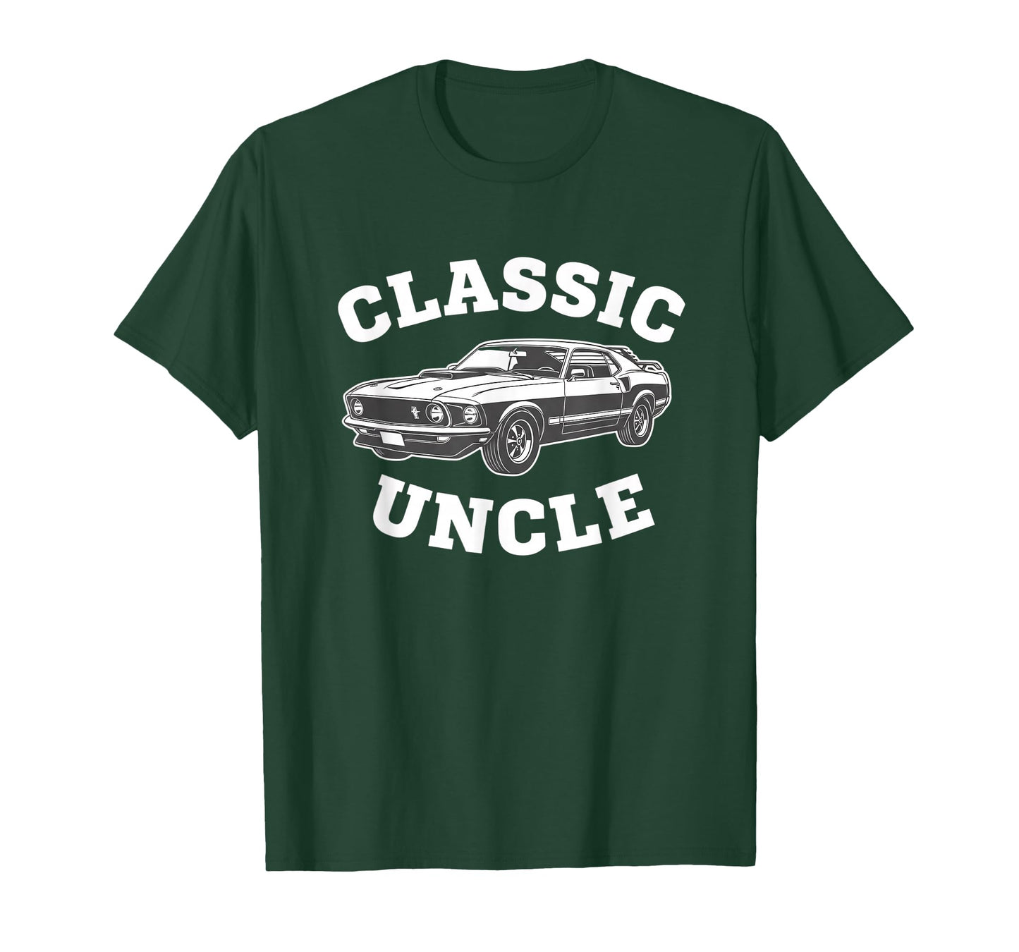 Fine Arts Vintage Muscle Car Illustration, Classic Uncle (N T-Shirt