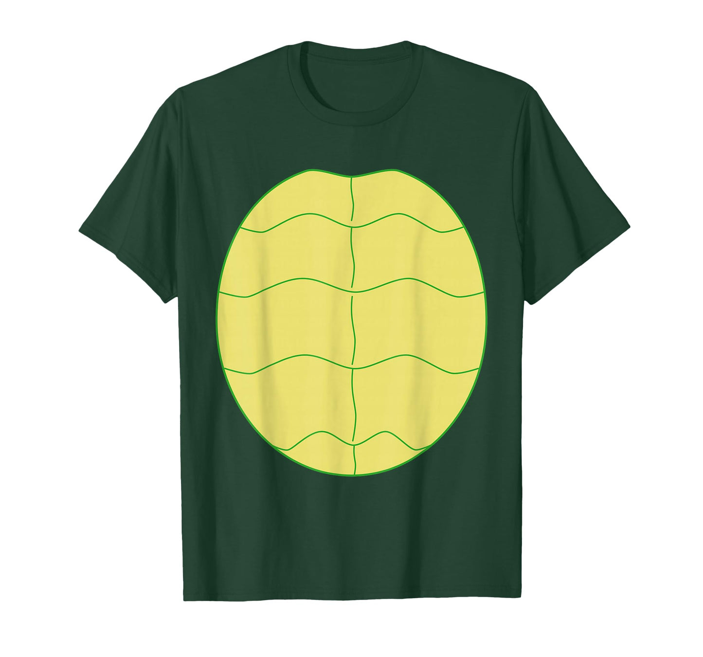 Funny Halloween Animal Belly Turtle Shell Costume Family T-Shirt