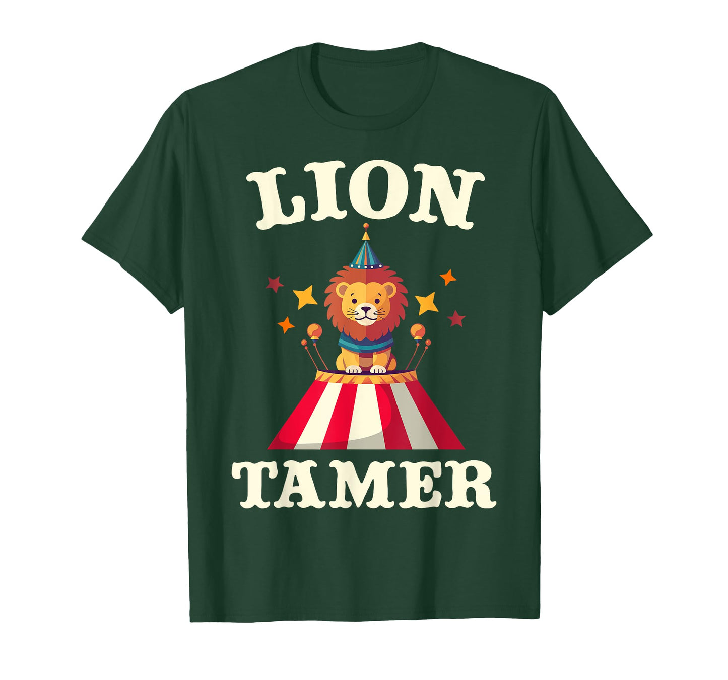 Lion Tamer Funny Kids Circus Costume Party Matching Carnival T-Shirt