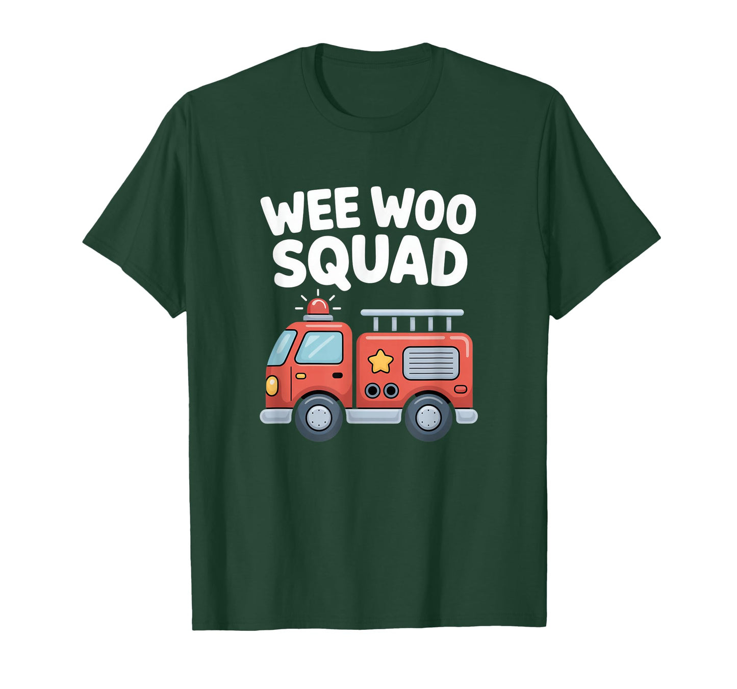 Wee Woo Squad Fire Truck Adventure T-Shirt