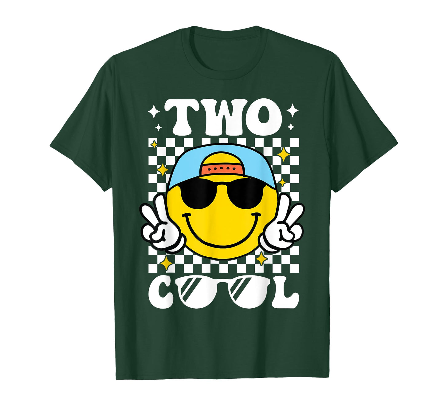 Two Cool 2 Years Old Birthday For Boy Birthday Party Boys T-Shirt