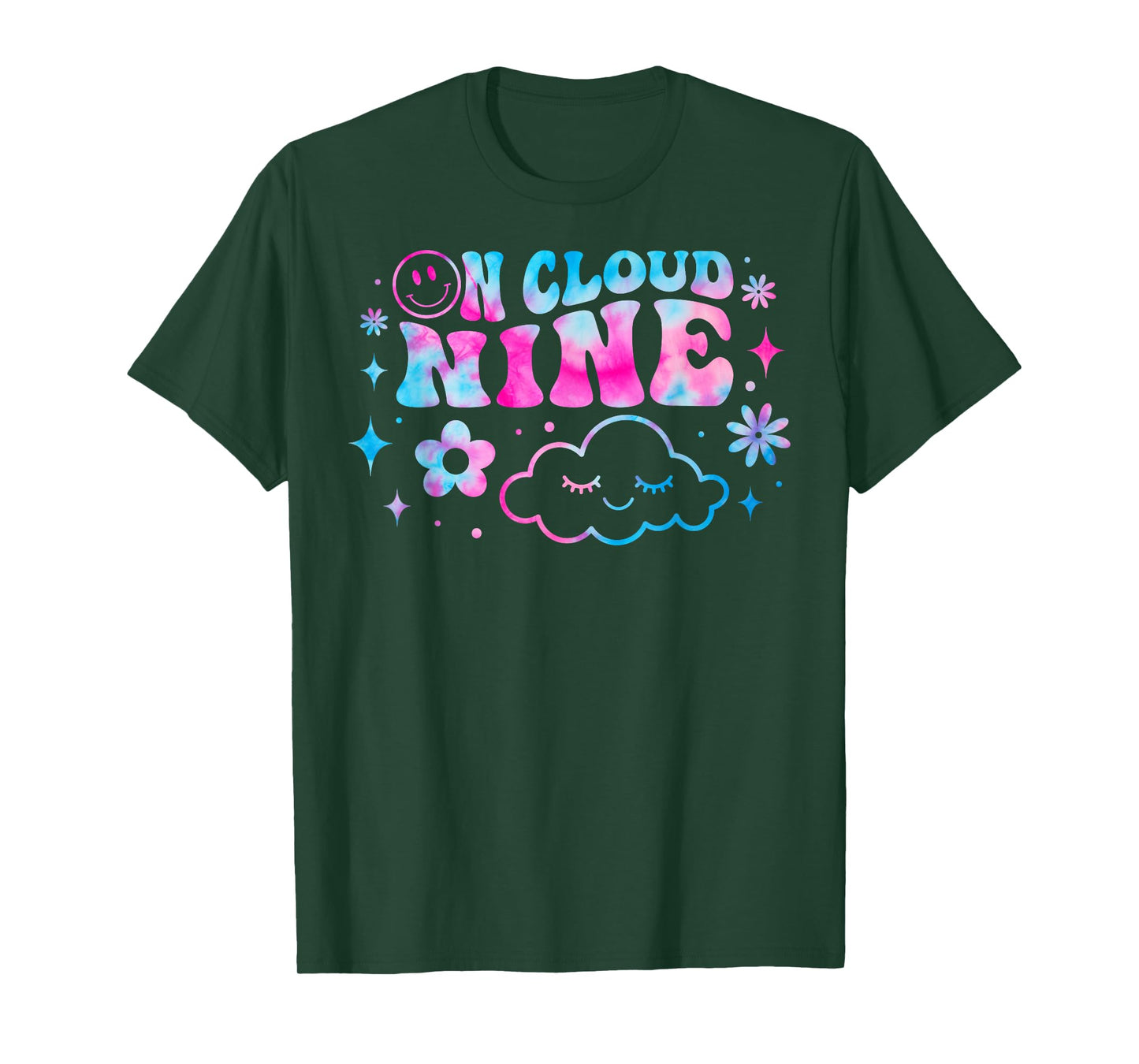 On Cloud Nine 9th Birthday 9 Years Old Birthday Girl T-Shirt