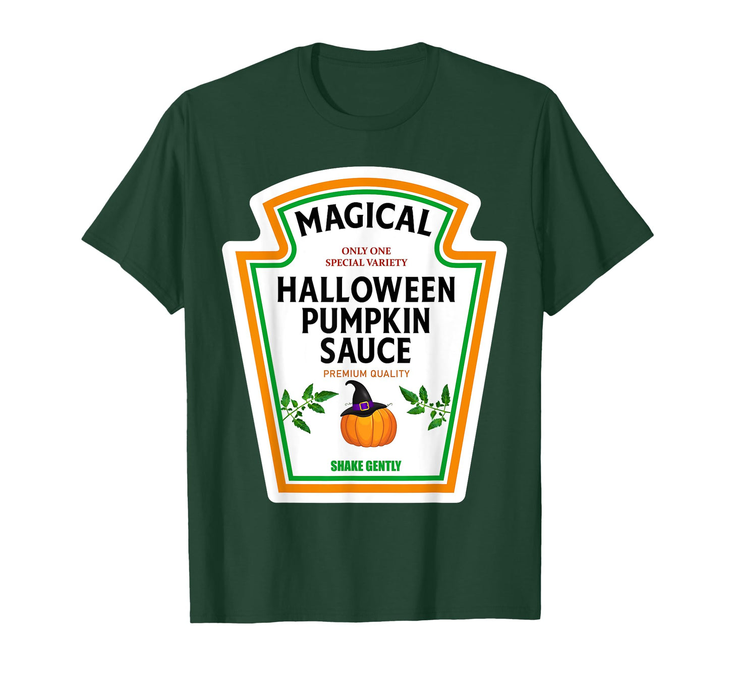 Pumpkin Sauce Halloween 2023 Costume Family Matching Mustard T-Shirt
