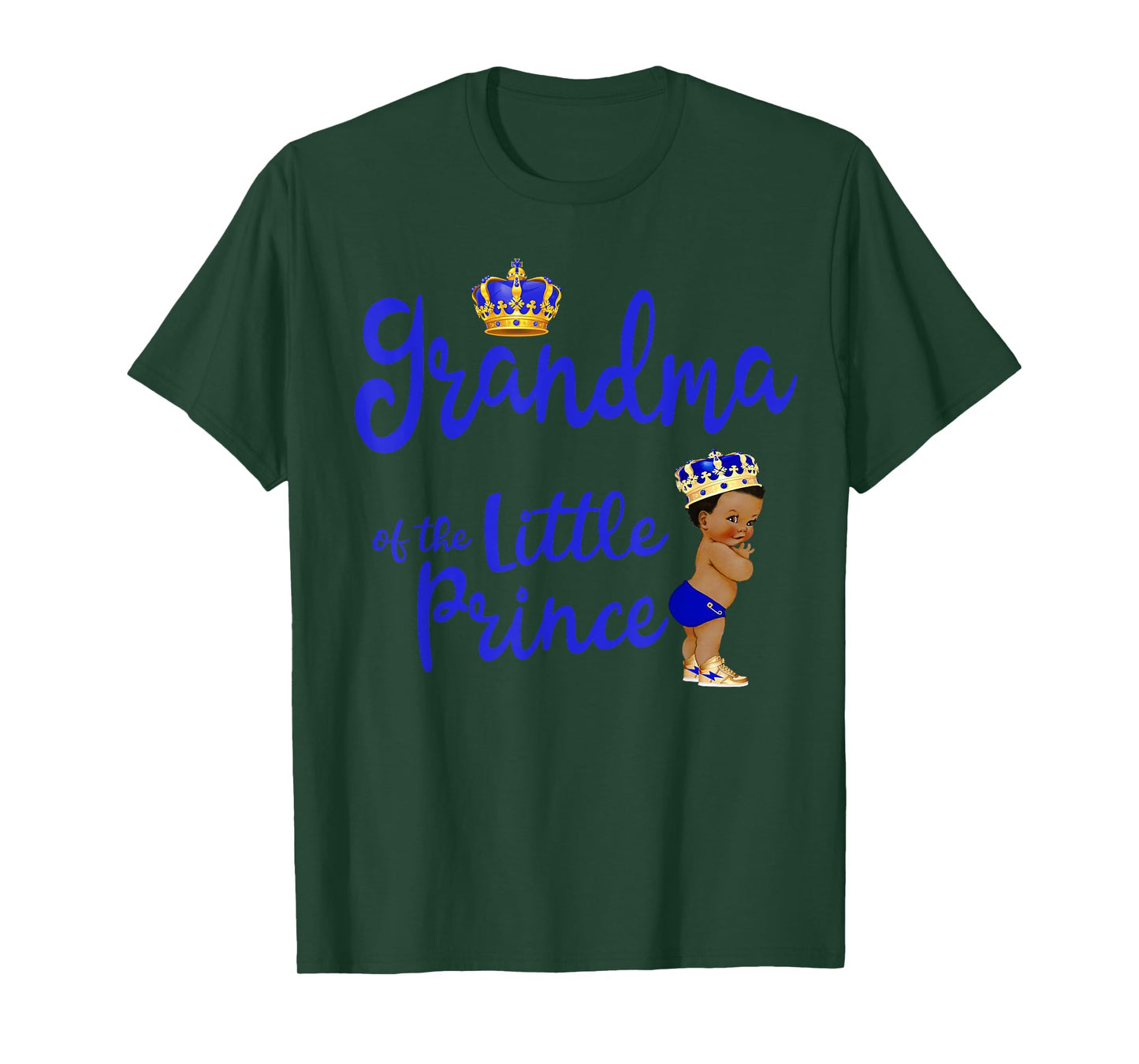 Best Birthday Clothes For Family Members Grandma Of The Birthday Prince Boy Bday Party Idea For Him T-Shirt