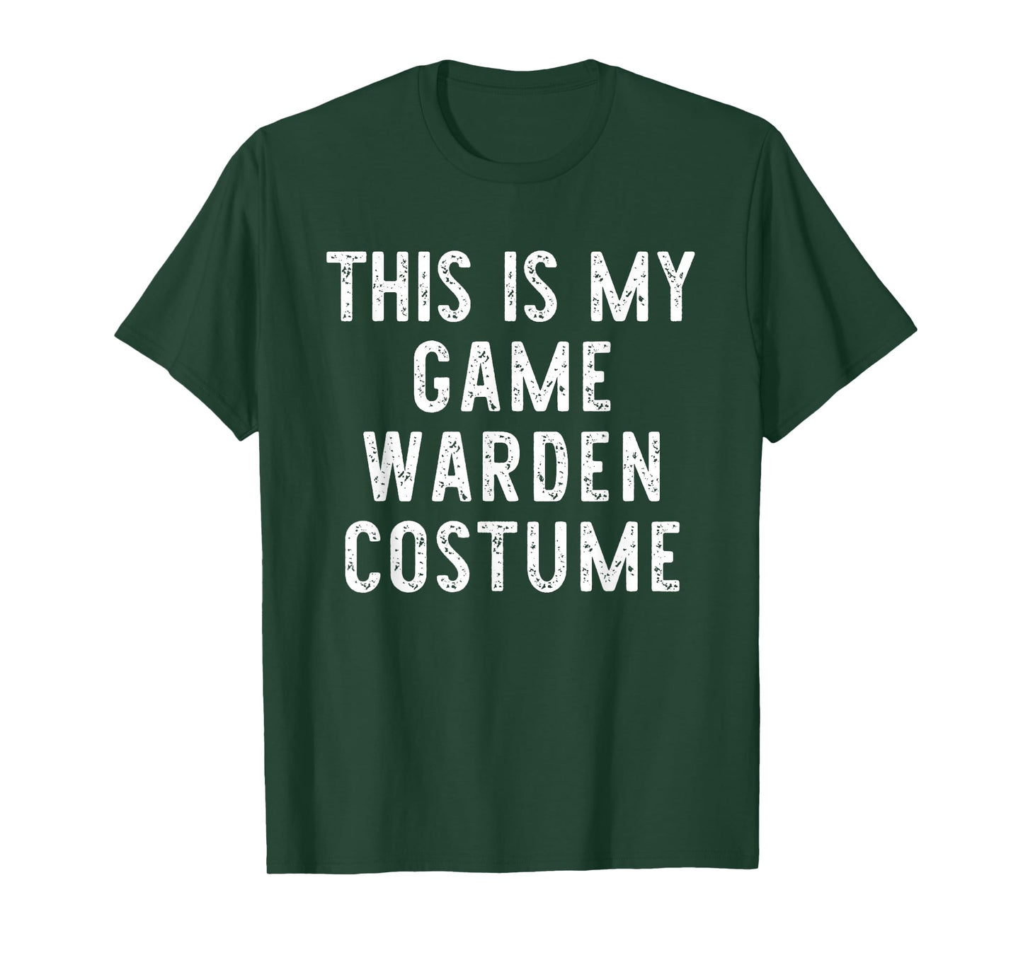 This is My Game Warden Costume Halloween Easy Kids Adult T-Shirt