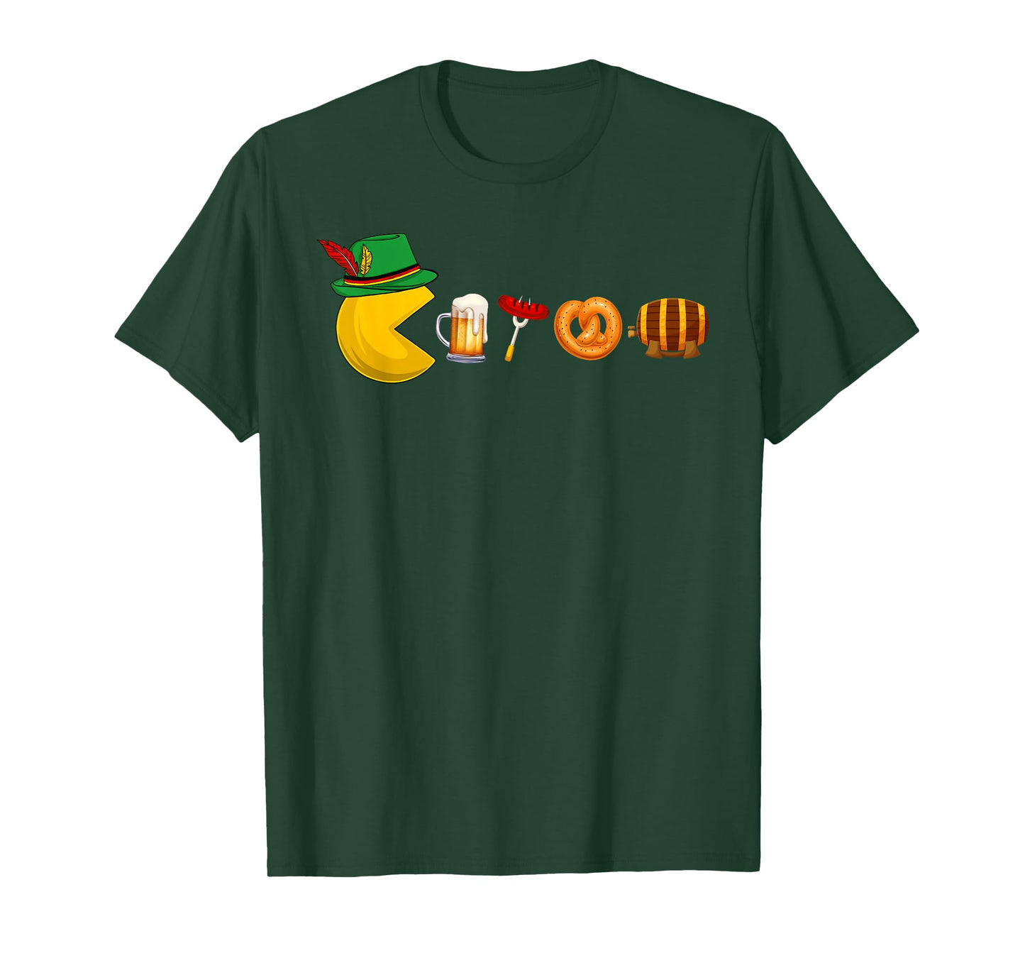 Oktoberfest Germany Flag German Gamer Beer Festival Men Boys T-Shirt