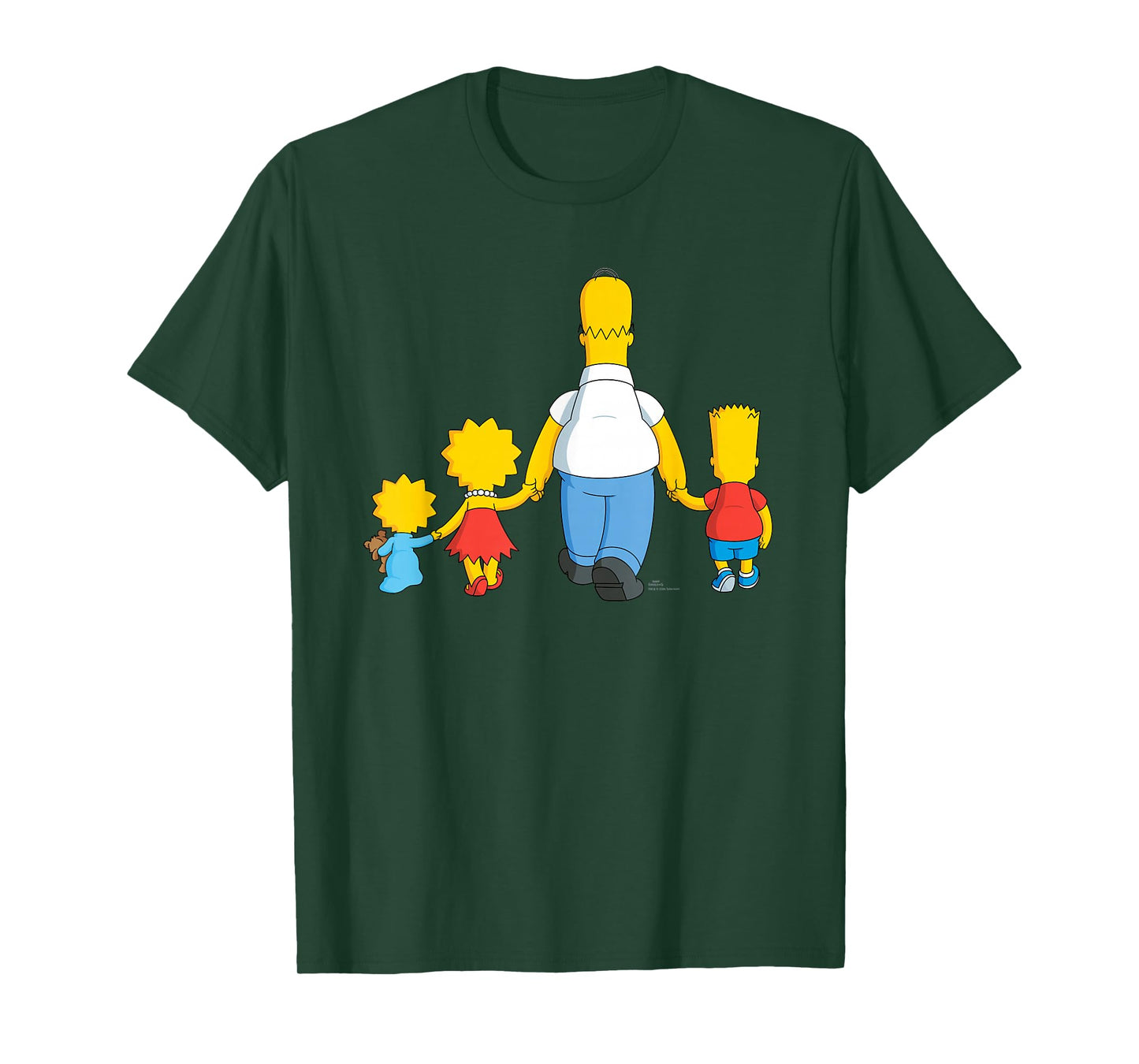 The Simpsons Father's Day Homer and Kids Dad Birthday Gift T-Shirt
