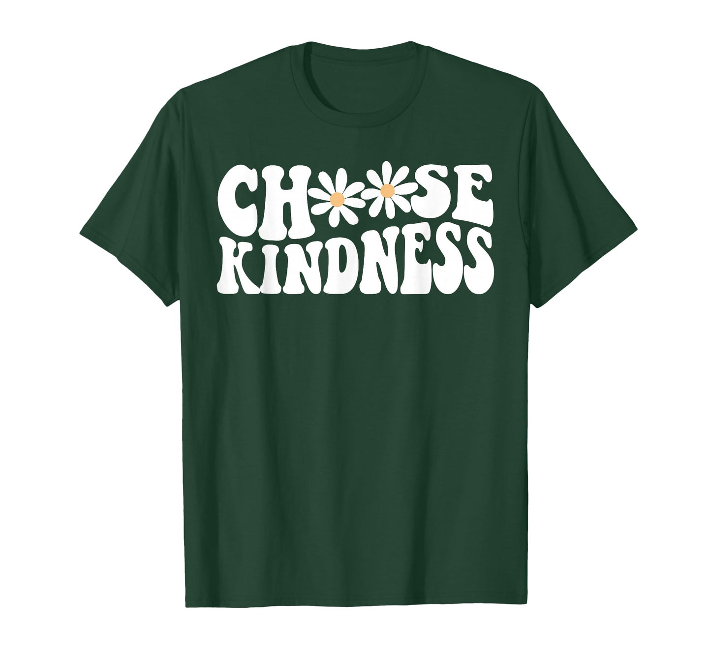 Choose Kindness Daisy Be Kind Orange Unity Day Teacher Kids T-Shirt