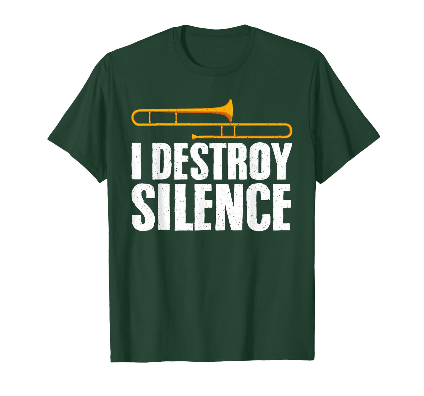 Funny Trombone Art for Men Women Jazz Music Trombone Player T-Shirt