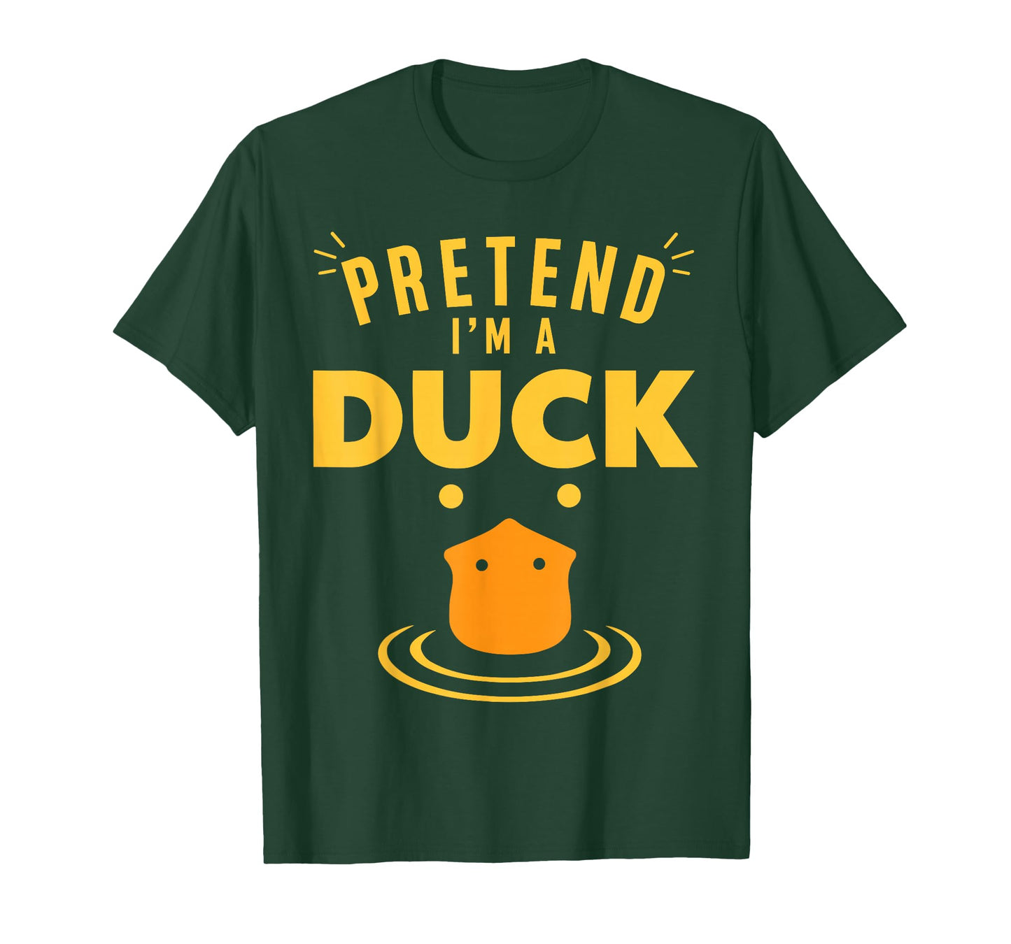 Funny Duck Disguise Shirt, Pretend I’m A Duck T-Shirt