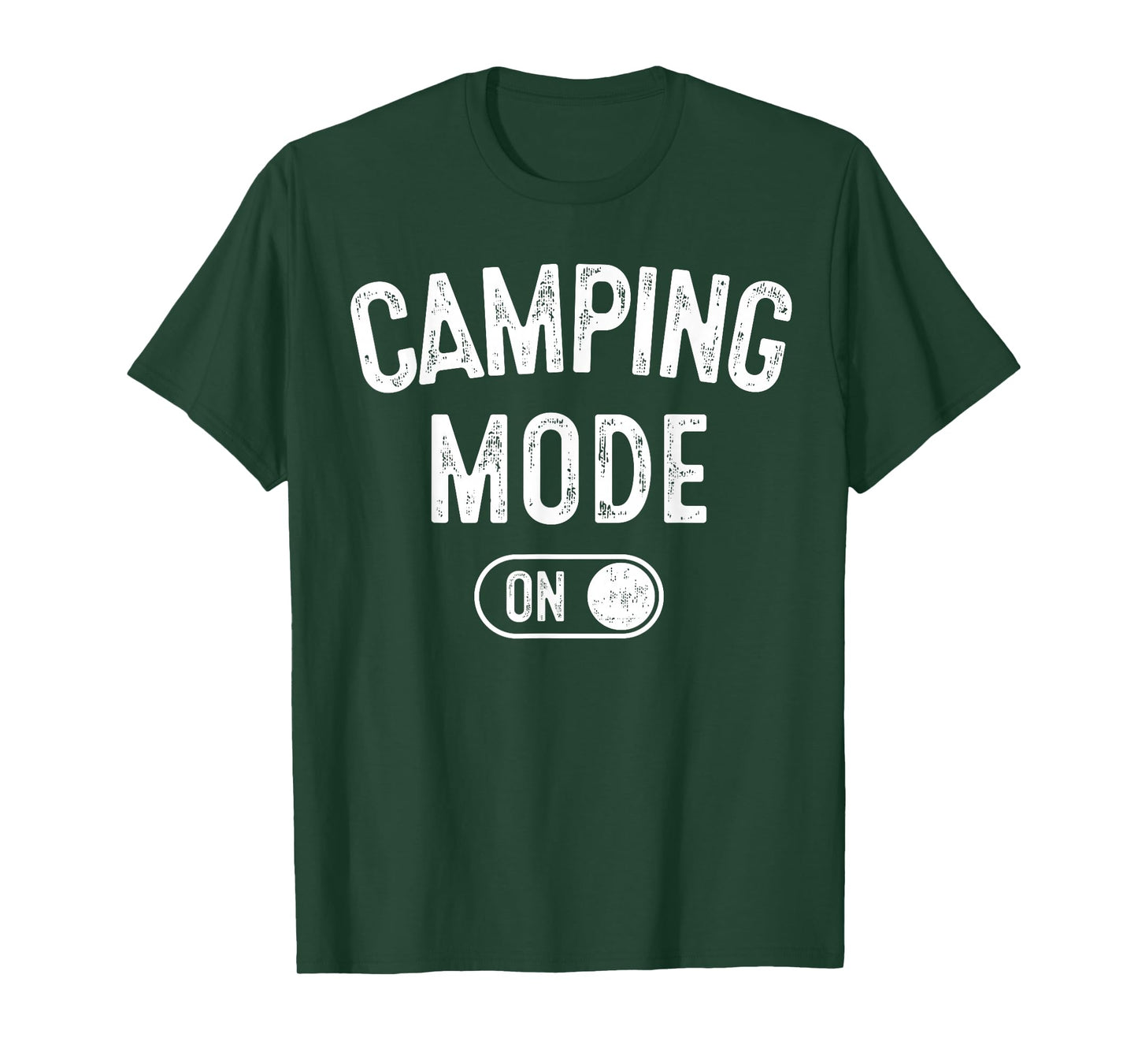 Camping Mode On Funny Camper Gift Nature Lover Scout T-Shirt