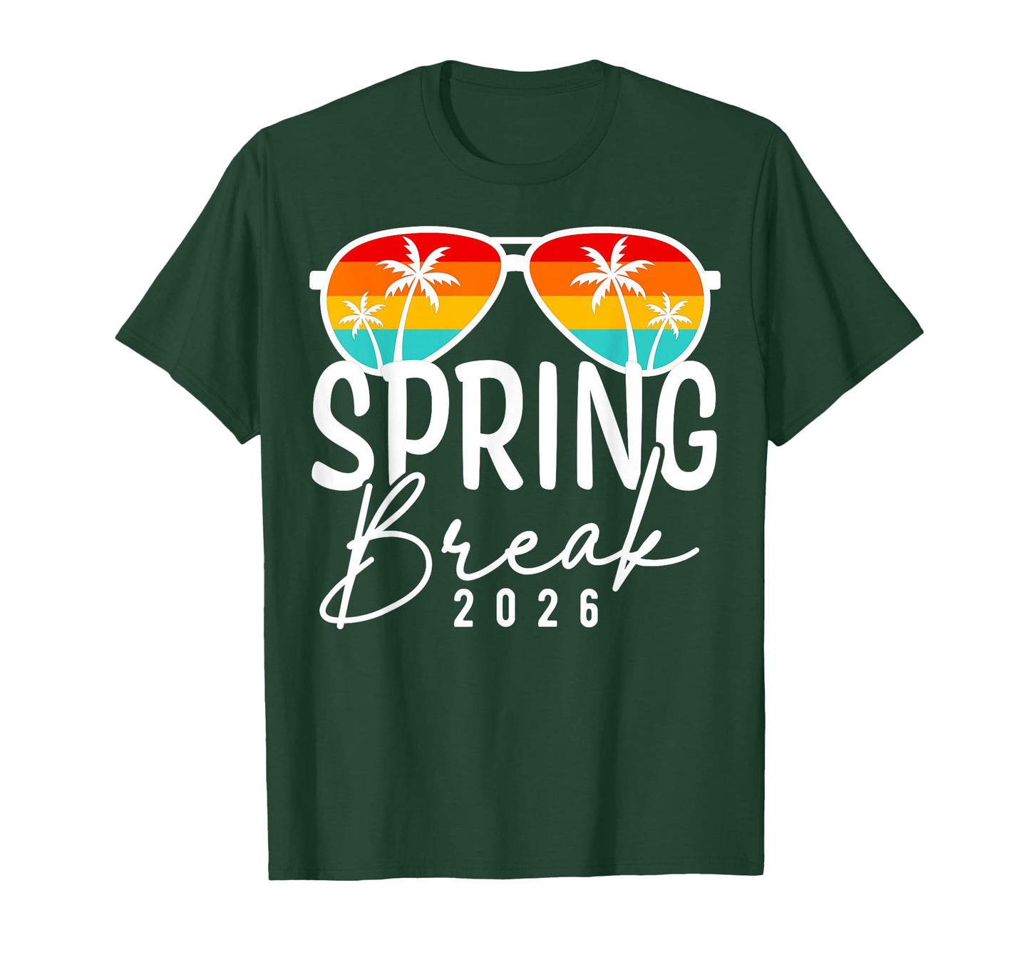 Spring Break 2026 Tees for Men Women Kids Vacation Matching T-Shirt