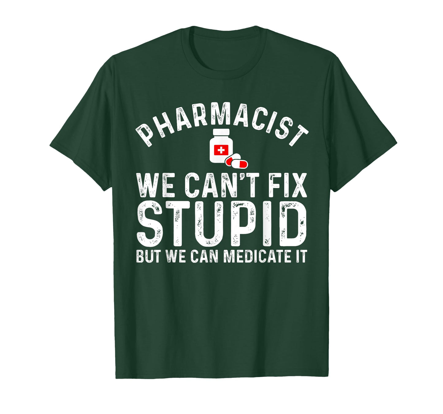 Funny Pharmacy Art For Men Women Pharmacy Tech Pharmacist T-Shirt