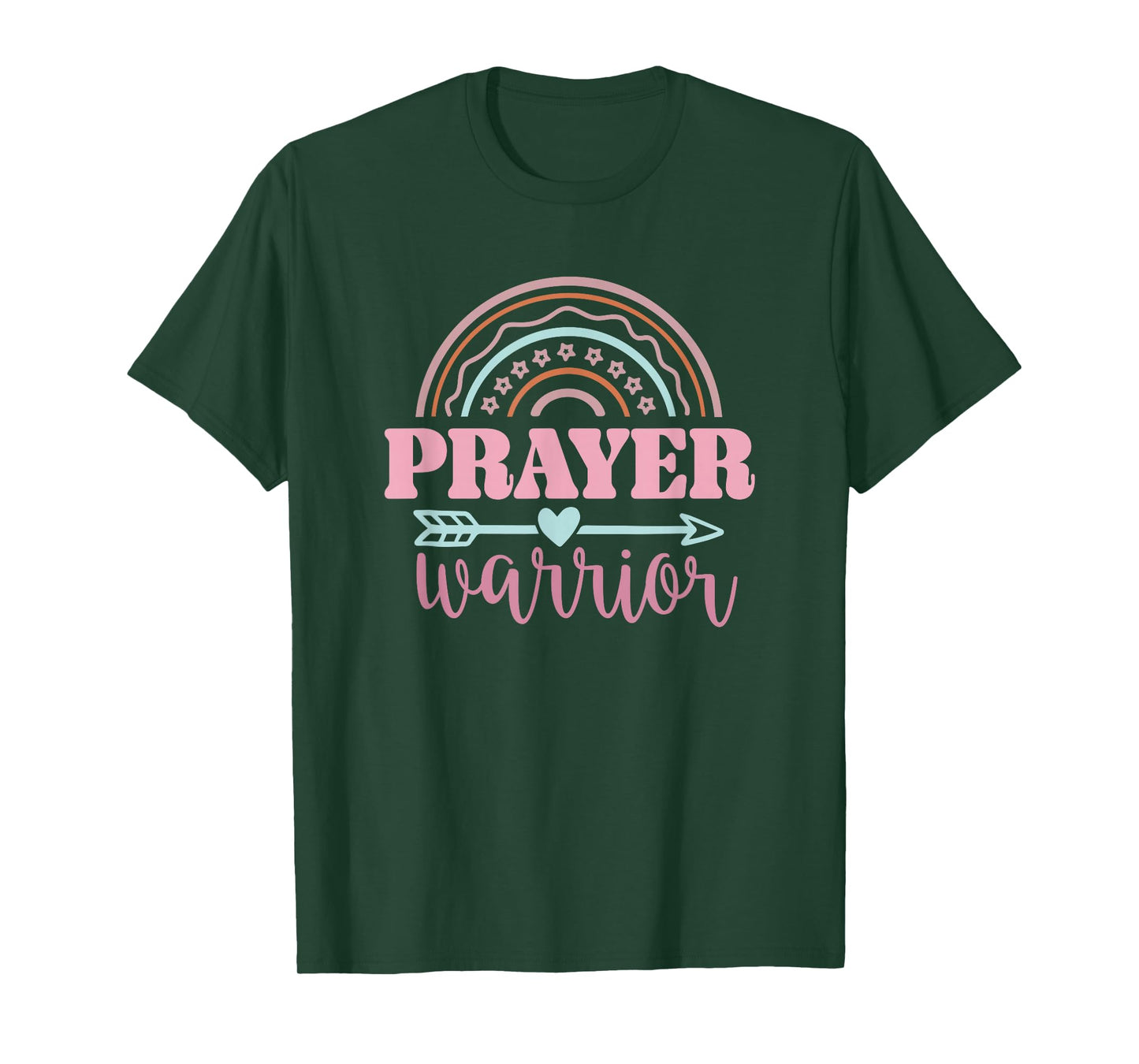 Prayer Warrior Christian Faith Jesus Cross Bible Shirt T-Shirt