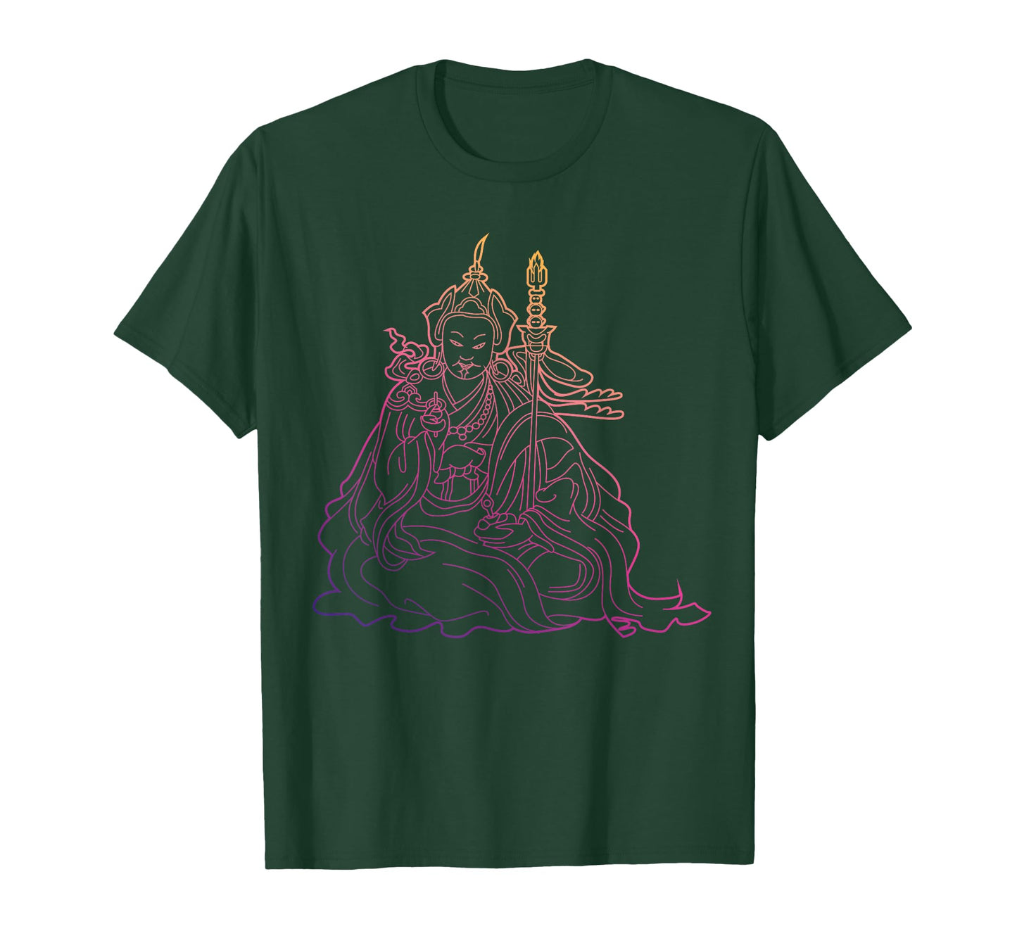 Padmasambhava Guru Rinpoche Tibetan Buddha T-Shirt