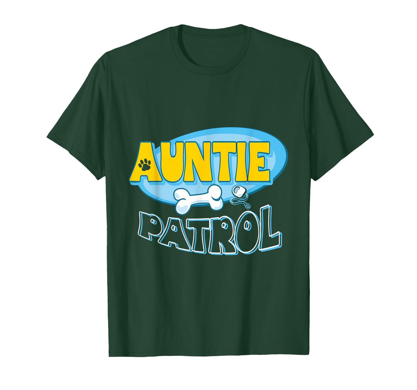 Auntie T Shirt Women Funny Auntie Gifts Funny Auntie Patrol T-Shirt