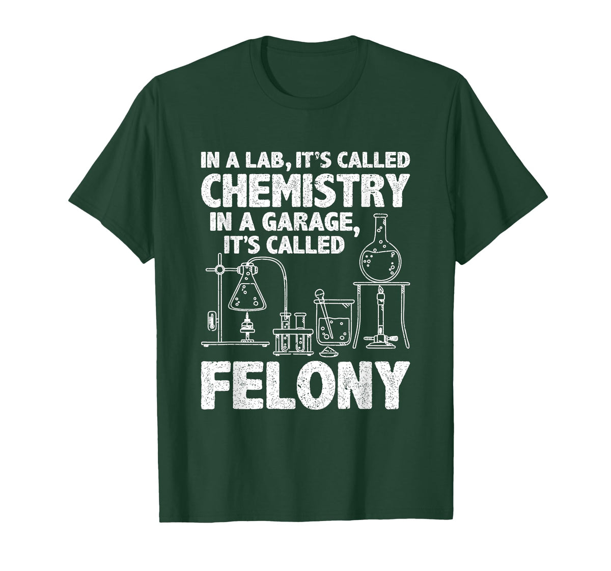 In Lab It's Called Chemistry Science Funny Chemistry Teacher T-Shirt