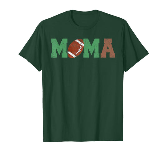 Mama of The 1 Year Old Football First Birthday Boy Family T-Shirt