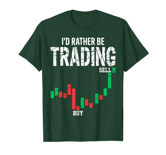 Cool Stock Market Men Women Stock Trader Day Trading T-Shirt