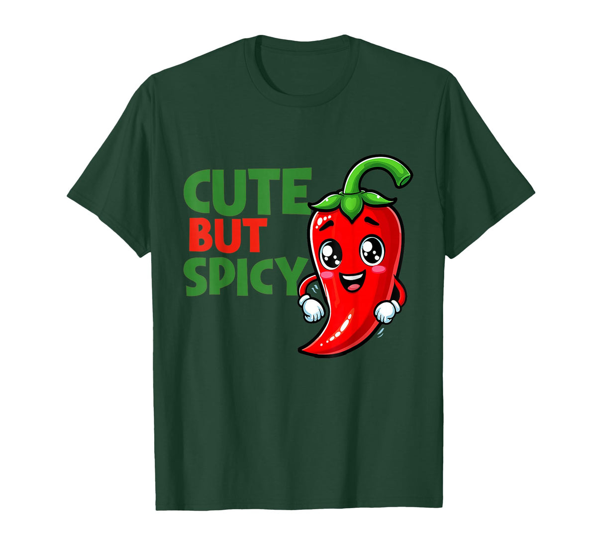 Funny Cute But Spicy Cute Chili Baby Girl Boy T-Shirt
