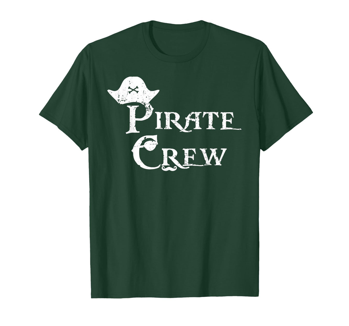 Pirate Crew Funny Halloween Costume Party Men Boys T-Shirt