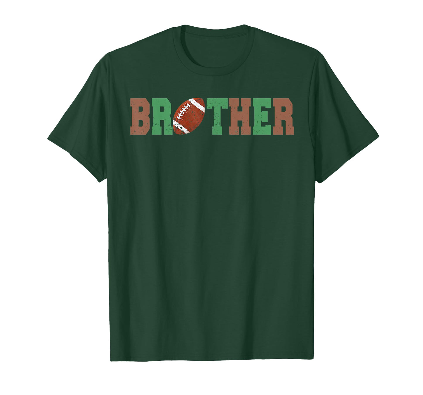 Brother of The 1 Year Old Football First Birthday Boy Family T-Shirt