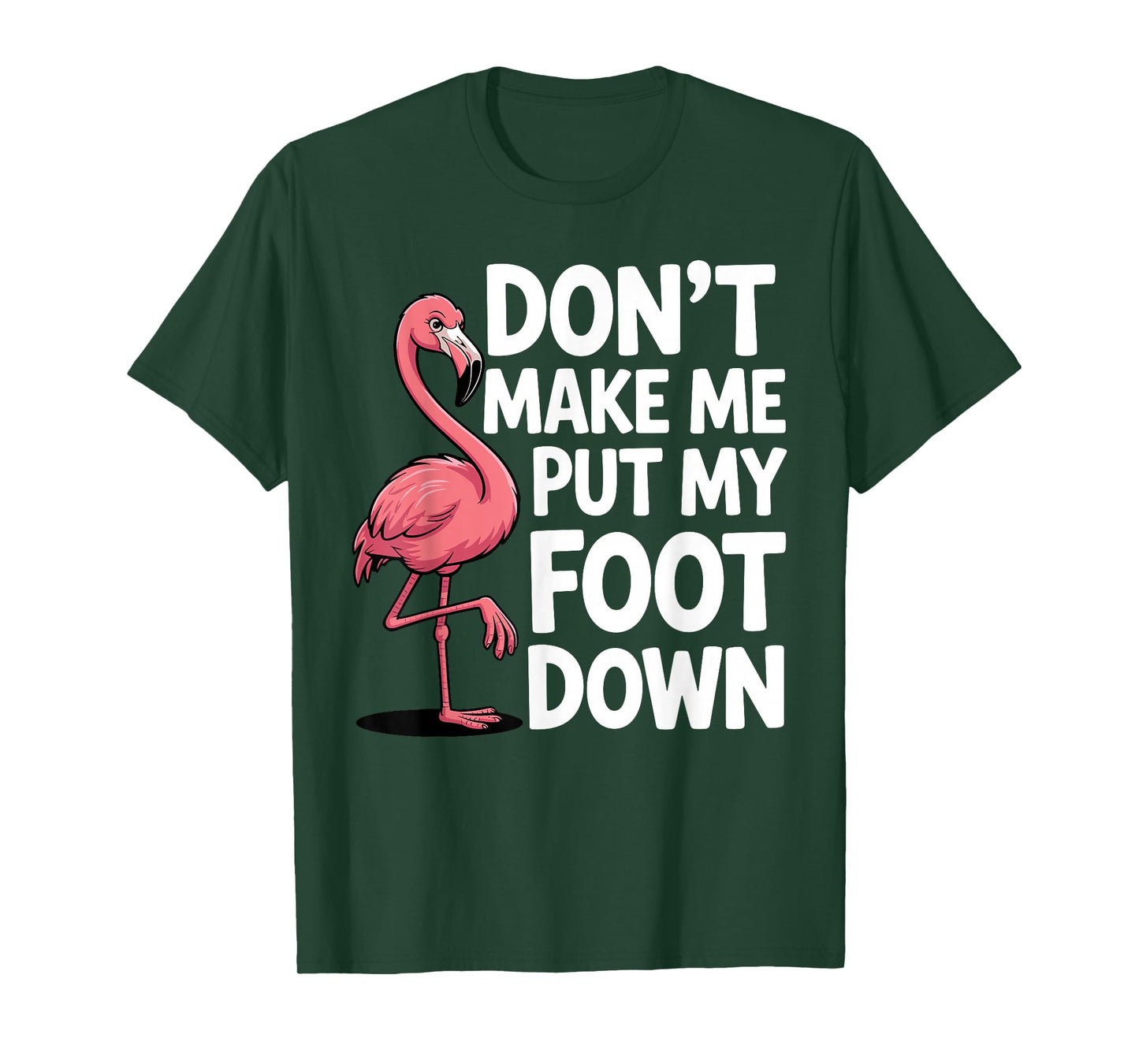 Funny Flamingo Design for Men Women Kids Bird Pink Flamingo T-Shirt