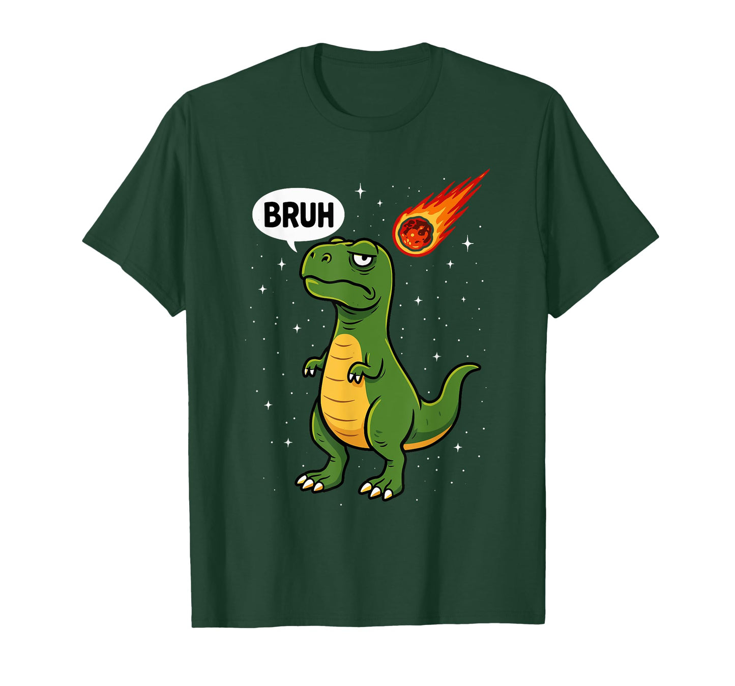 Cool Bruh Dinosaur T-Rex Men Women Kids Teens Funny T-Shirt