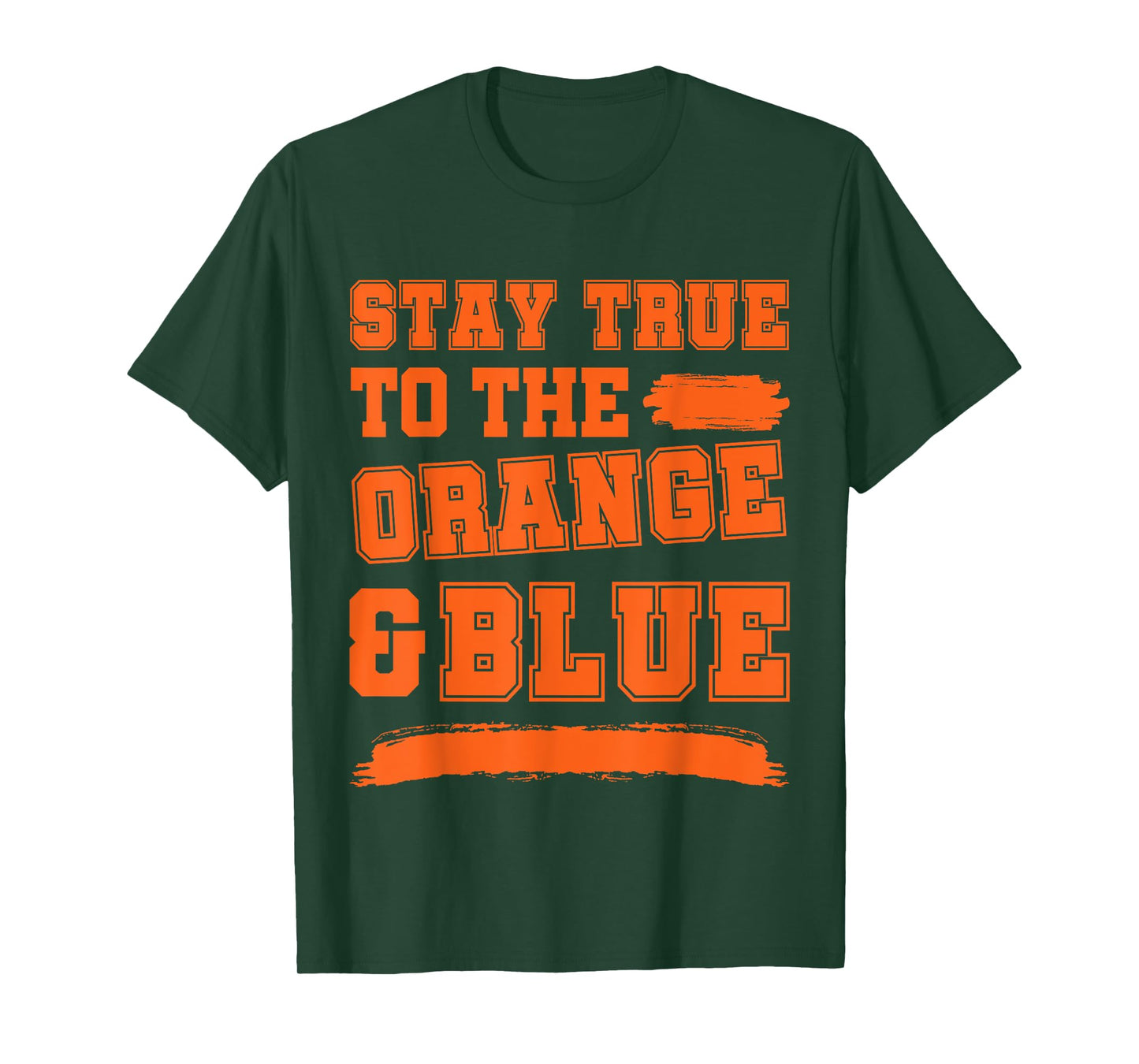 Blue and Orange Game Day, Blue and Orange T-Shirt