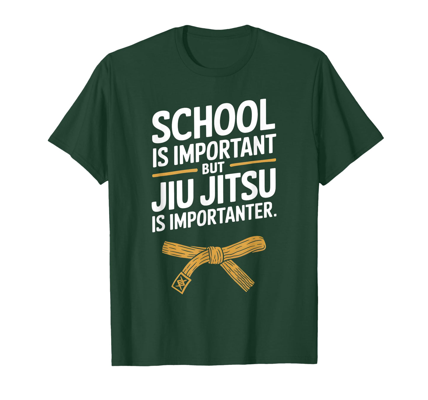 Jiu Jitsu Kid Jiu Jitsu is Importanter Funny BJJ T-Shirt