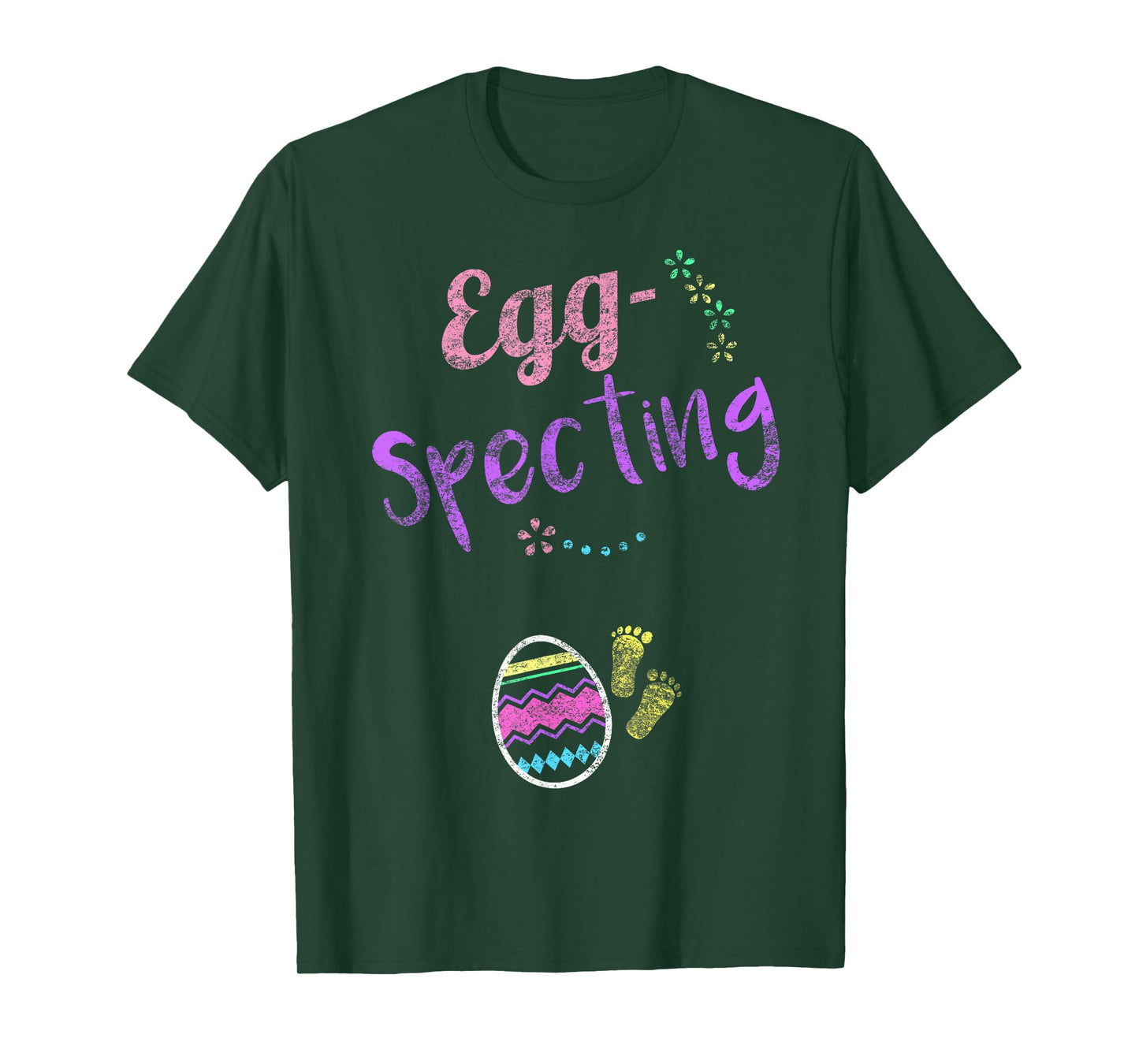 Cute Eggspecting Shirt Easter Pregnancy Announcement Shirt T-Shirt