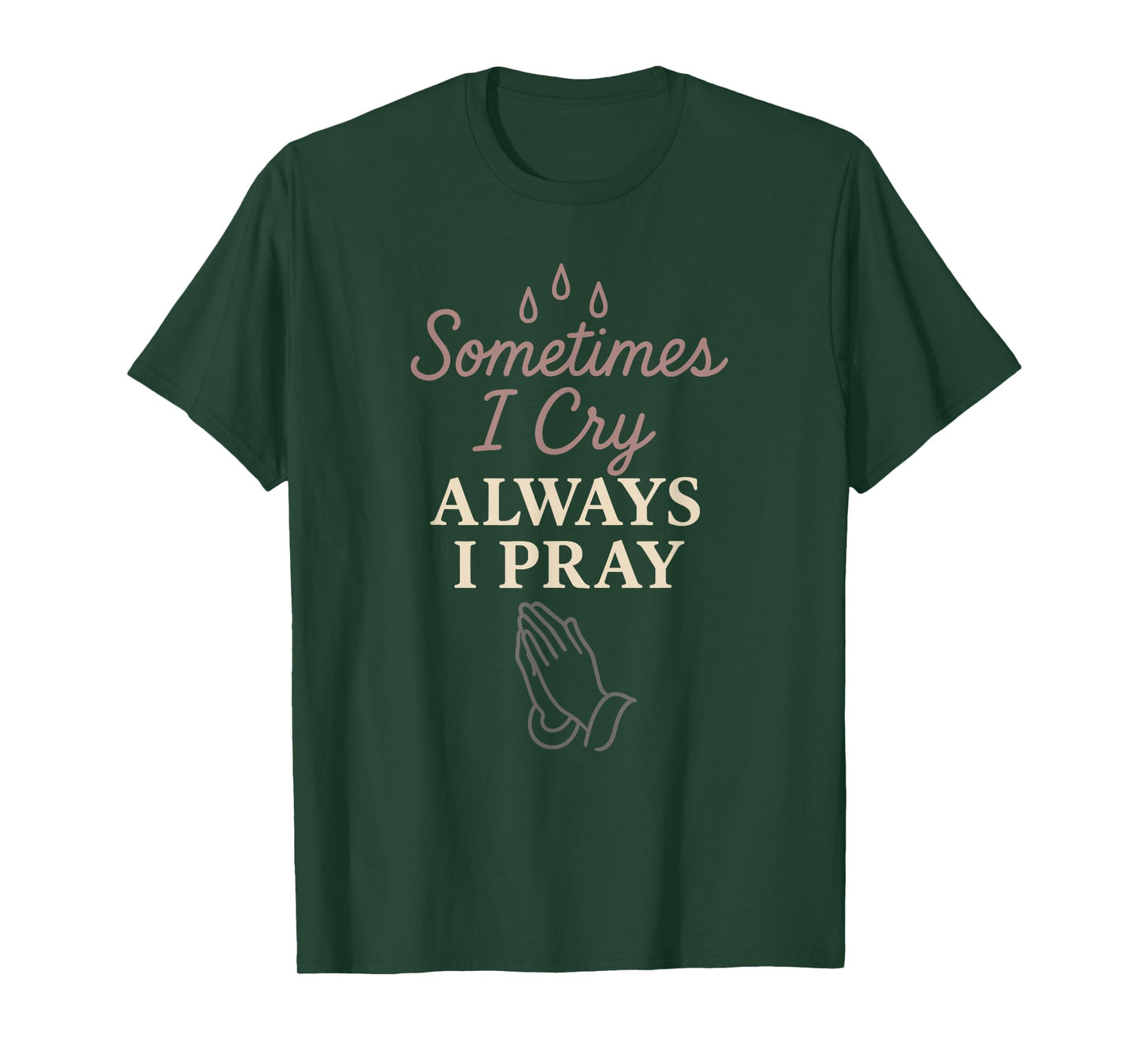 Christian Wife Anxiety Faith Mental Health Grace Jesus T-Shirt