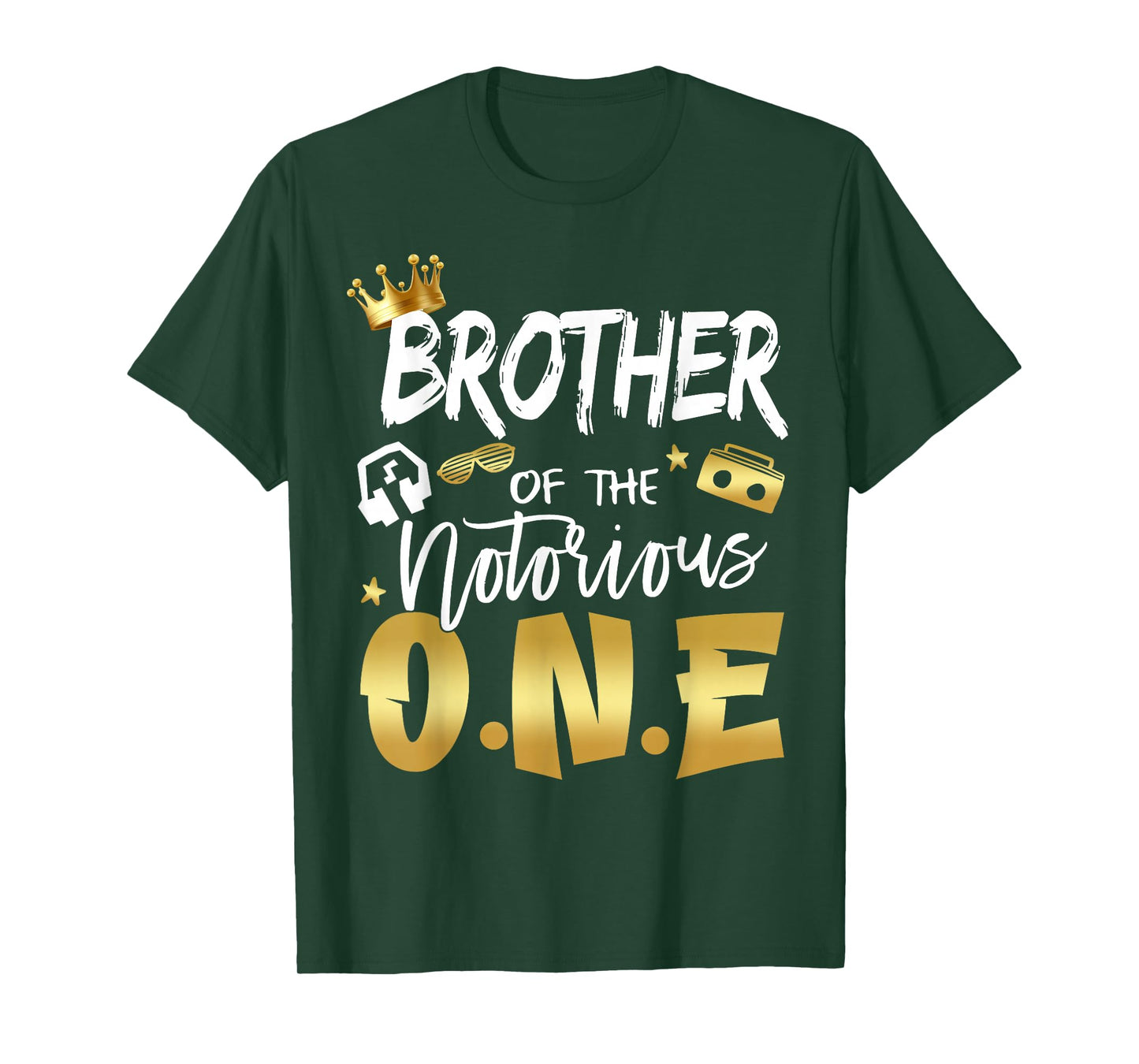 Brother Of The Notorious One Old School 1st Hip Hop Birthday T-Shirt
