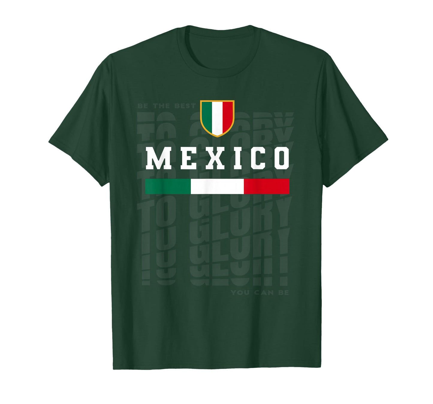 Mexico Soccer Football Flag Vintage Jersey Fan Pride Gift T-Shirt