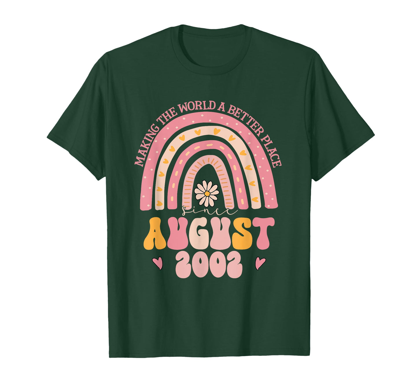 Turning 23 Retro August 2002 23th birthday for women T-Shirt