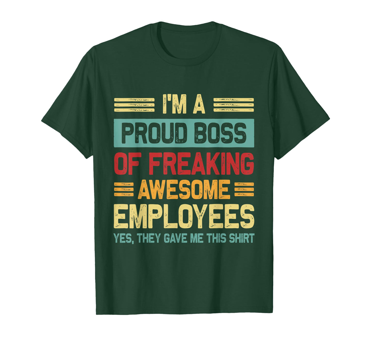 Boss Day Employee Appreciation Office Men Women Funny Boss T-Shirt