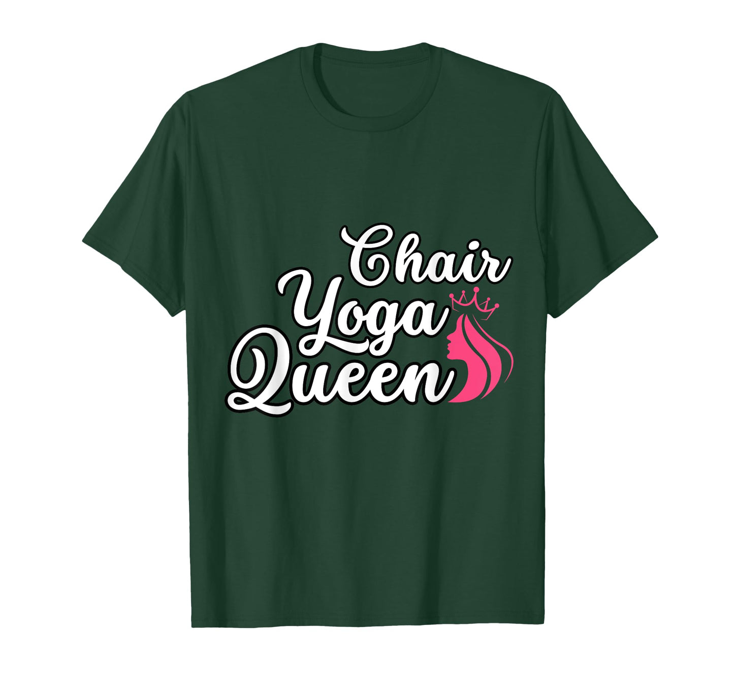 Funny Yoga Chair Lover Chair Yoga Queen I Love Chair Yoga T-Shirt