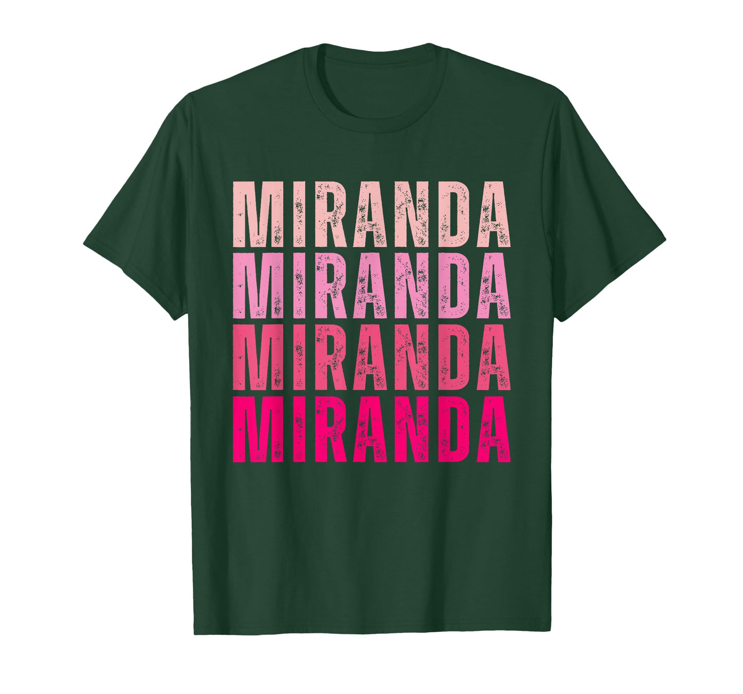Miranda Personalized Name I Love Miranda Vintage T-Shirt