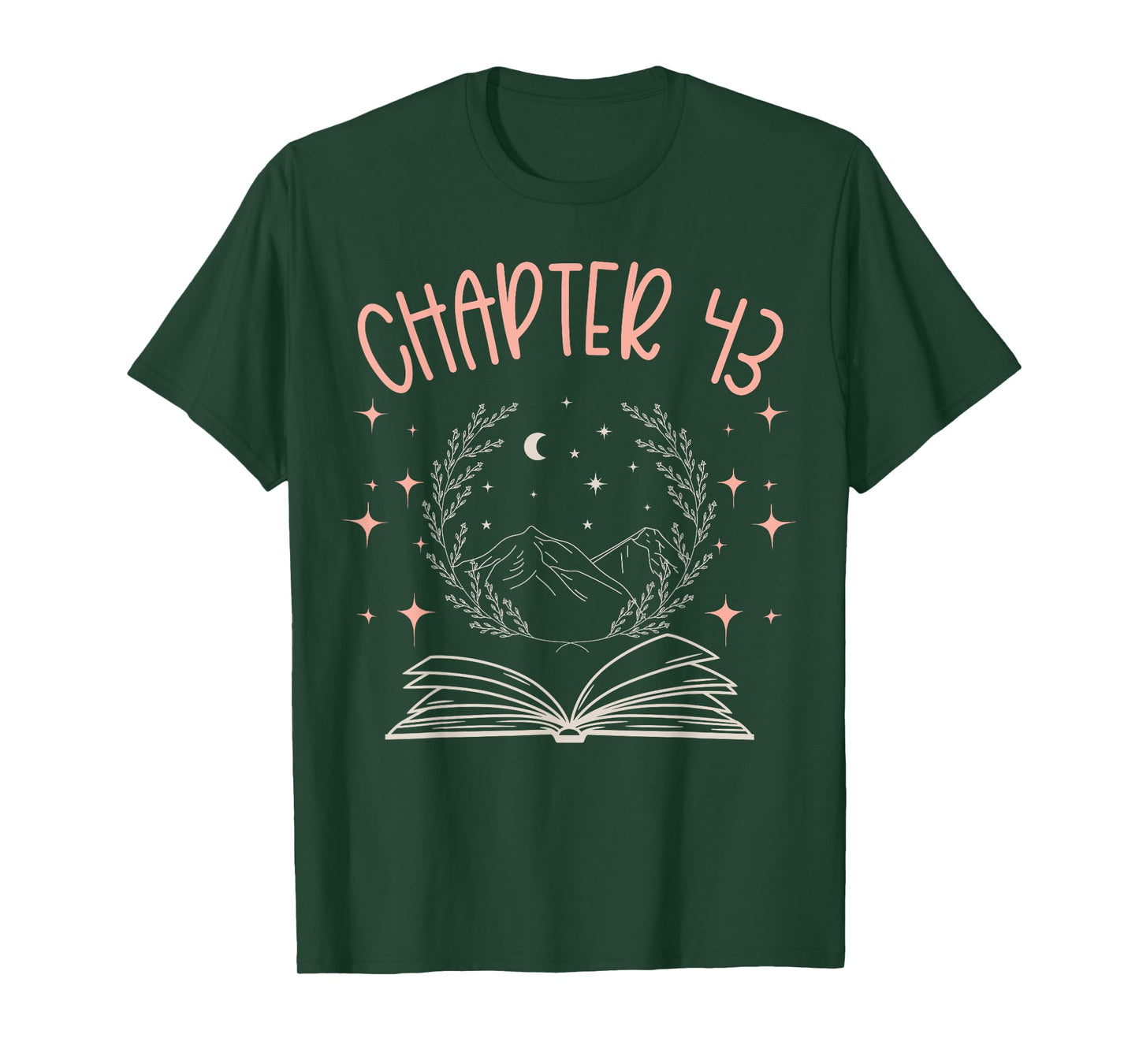 43rd Birthday Women Book Lovers Chapter 43 Its My Birthday T-Shirt
