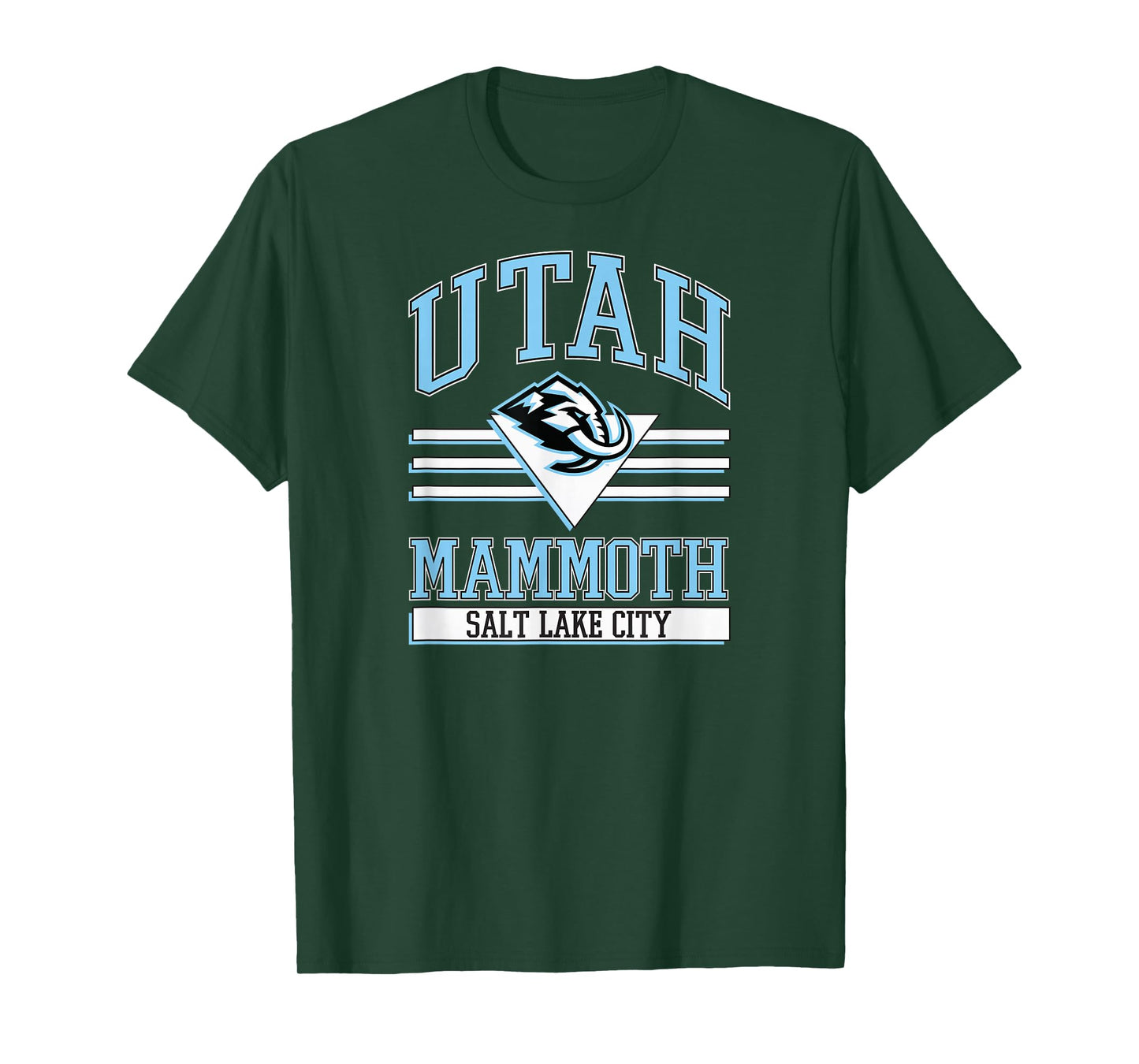 Utah Mammoth Salt Lake City Dark Heather Officially Licensed T-Shirt