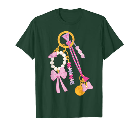 Disney Minnie Mouse Matching Fashion Bag Charm T-Shirt