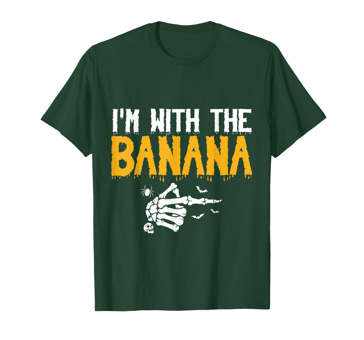 I'm with The Banana Halloween Costume Matching Couple T-Shirt